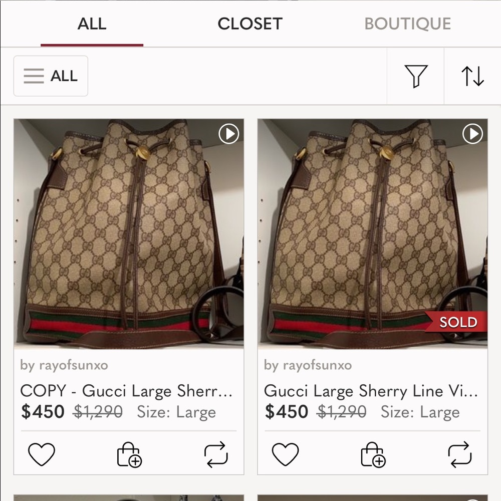 Beware of copying your listing